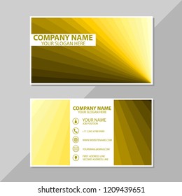 Vector business card pattern design template