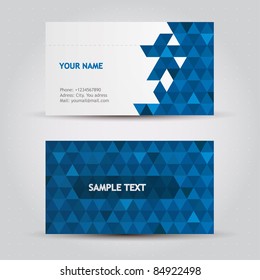 Vector Business Card set