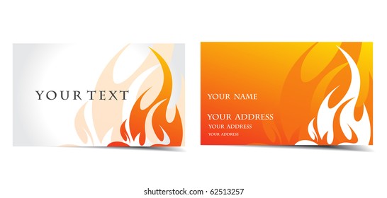 vector business card set, vector design.