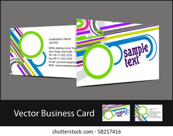 vector business card set , elements for design.