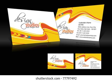 vector business card set , elements for design.