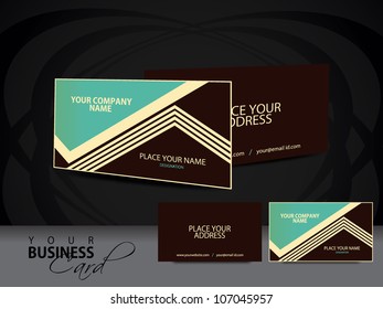 Vector business card set, EPS 10