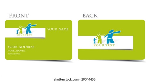 vector business card set, for more business card of this type please visit my gallery