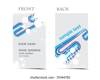 vector business card set, for more business card of this type please visit my gallery