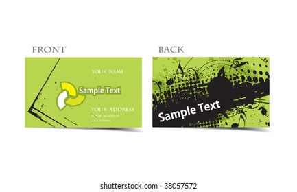 vector business card set, for more business card of this type please visit my gallery