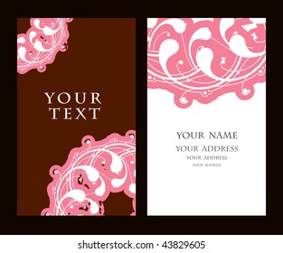 vector business card set, for more business card of this type please visit my gallery