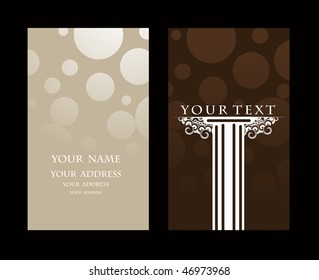 vector business card set, for more business card of this type please visit my gallery