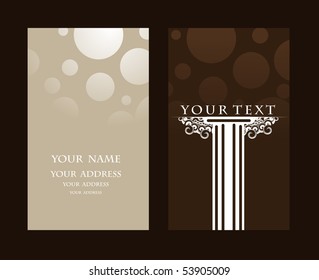 vector business card set, for more business card of this type please visit my gallery