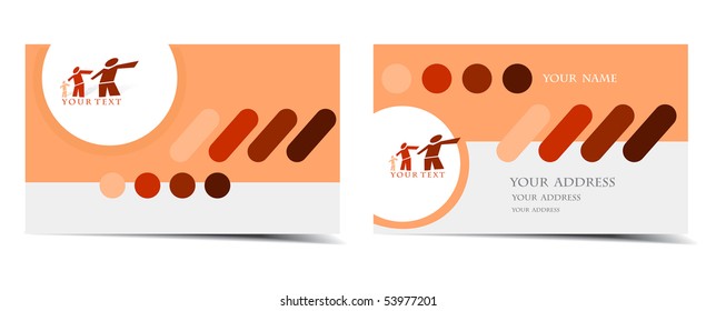 vector business card set, for more business card of this type please visit my gallery