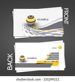 Vector Business Card Set Template