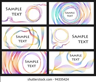 vector business card set for your design - Powered by Shutterstock - Get 15% off with code: PIKWIZARD15