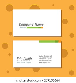 Vector Business Card Template