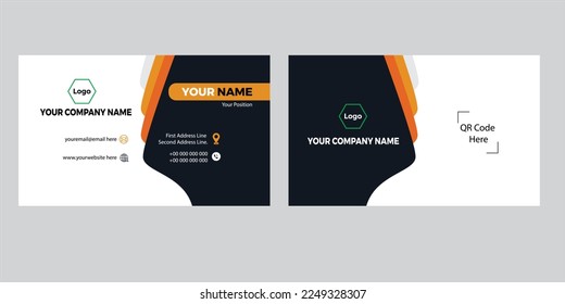 Vector Business Card Template - Vector 