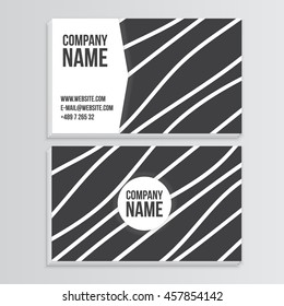 Vector Business Card Template