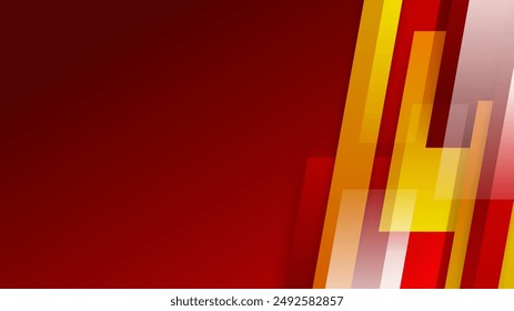 Plantilla de tarjeta de visita de Vector con Formas abstractas