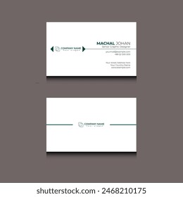 Vector Business card Template Design