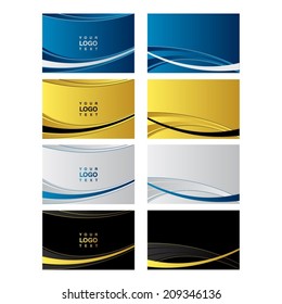 Vector business cards 
