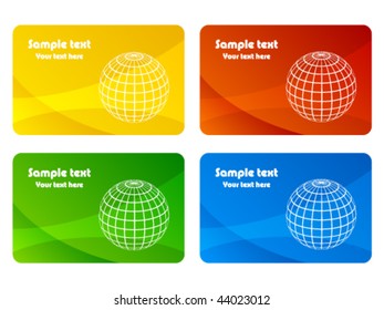 vector business cards