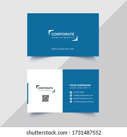 Vector Business cards and Modern Creative and Clean template. simple minimal Business Card layout design.