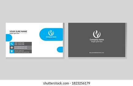 Vector Business cards and Modern Creative and Clean template.
