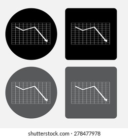 Vector Business Chart Presentation Icon