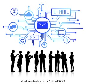 Vector of Business Communications