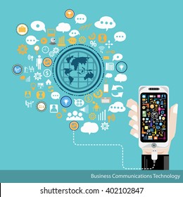 Vector  Business Communications Technology