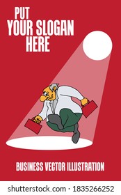 Concepto de negocio de vectores para banners de internet, banners de medios sociales, encabezados de sitios web 