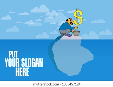 Vector business concept for internet banners, social media banners, headers of websites 