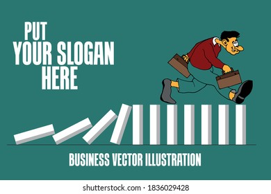Vector business concept for internet banners, social media banners, headers of websites 