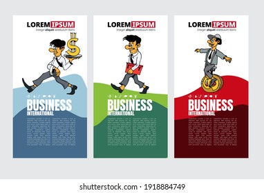Concepto de negocio de vectores para banners de internet, banners de medios sociales, encabezados de sitios web 
