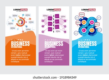 Concepto de negocio de vectores para banners de internet, banners de medios sociales, encabezados de sitios web 