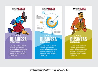 Concepto de negocio de vectores para banners de internet, banners de medios sociales, encabezados de sitios web 