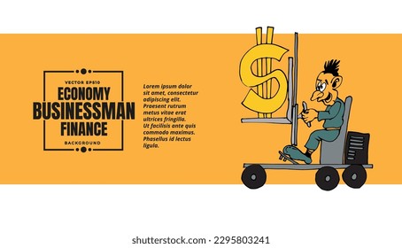 Vector business concept for internet banners, social media banners, headers of websites 