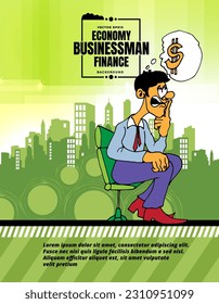 VektorBusiness-Konzept für Internet-Banner, Social-Media-Banner, Kopfzeilen von Websites 