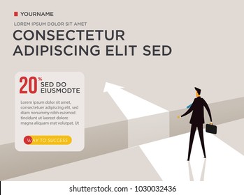 Vector business concepts, the file format for EPS10.0 fully editable.