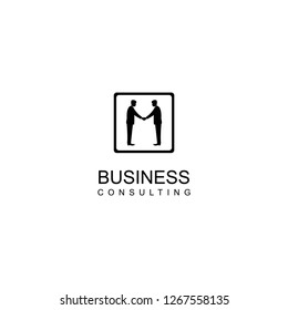 VECTOR OF BUSINESS CONSULTING LOGO