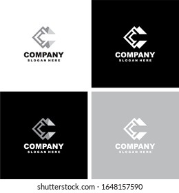 vector Business corporate letter c logo design vector. Simple and clean flat design of letter c logo vector template.