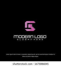 vector Business corporate letter G logo design vector. Simple and clean flat design of letter G logo vector template.