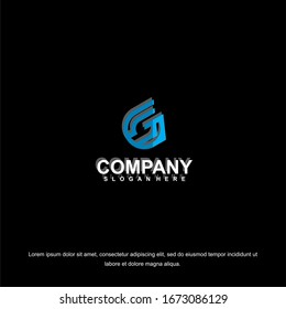 vector Business corporate letter G logo design vector. Simple and clean flat design of letter G logo vector template.