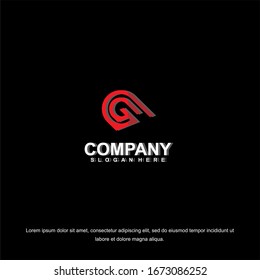 vector Business corporate letter G logo design vector. Simple and clean flat design of letter G logo vector template.
