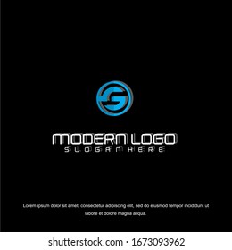 vector Business corporate letter G logo design vector. Simple and clean flat design of letter G logo vector template.