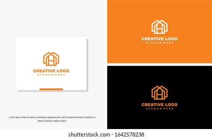 vector Business corporate letter h logo design vector. Simple and clean flat design of letter h logo vector template.