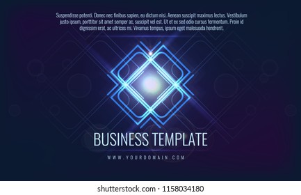 Vector business cover template. Also available for Corporate annual report, advertising, marketing brochure, flyer leaflet cover.