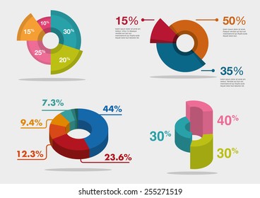vector business diagram 