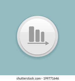 Vector business diagram button