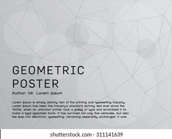 Vector business flyer. abstract background and brochure, magazine cover & poster template