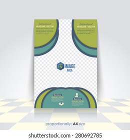 Vector Business Flyer, Brochure. Cover Template, Corporate Leaflet Design Template