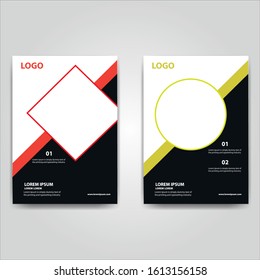 Vector business flyer brochure template 
