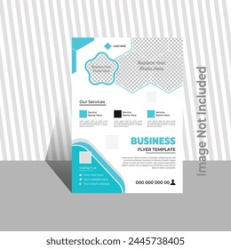Vector Business Flyer design Layout template.